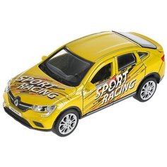 Машина RENAULT ARKANA спорт Технопарк металл желтый 12см ARKANA-12SRT-YE