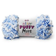 Пряжа Alize Puffy More, 150 г, 11.5 м, 1 шт., 6266
