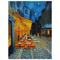 Cr 340007 Алмазная мозаика Ночная терраса кафе В. Ван Гог, 30*40см, Cristyle