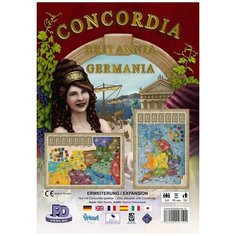 Дополнение для настольной игры Rio Grande Games - Concordia: Britannia / Germania - на английском языке