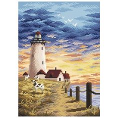 Алмазная мозаика "Английский закат", 27x38 см Brilliart