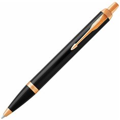 Ручка шариковая PARKER "IM Core Black Lacquer GT"