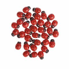 Декор для творчества "Божья коровка" набор 10 гр Арт Узор