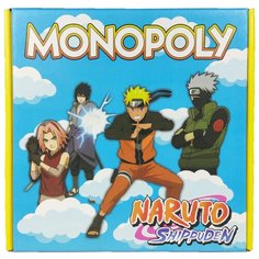 Настольная игра Наруто Монополия Monopoly Naruto Аниме Экономическая Карточная Развивающая Для всей семьи Для Детей Ходилка Детская Классическая Vlasov