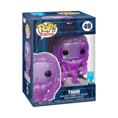 Фигурка Funko POP! Art Series Bobble Marvel Infinity Saga Thor Purple w/Case 57618