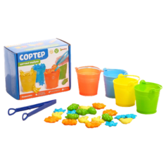 Сортер «Цветные ведёрки» Iq Zabiaka