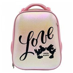 Ранец Hatber "ERGONOMIC Classic. Минни Маус", 37*29*17см, 2 отд, анатом. спинка , жен.