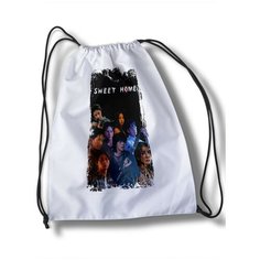 Мешок для cменной обуви сериалы SweetHome сериал, корея, милый дом, тинейджеры, дорама, монстры, сверхспособности - 30789 Brut Bag