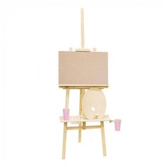 Мольберт-лира Васнецов: подарочный вариант с оргалитовым планшетом, стаканчиками и допполкой Творческий Подход