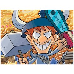 Картина по номерам на холсте настольная игра Munchkin Манчкин - 6910 Г 30x40