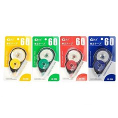 Корректор-лента "Супер - длина" 60 м х 5 мм, корпус микс./В упаковке шт: 1 NO Name