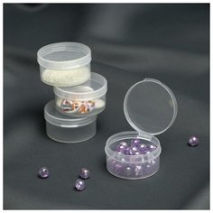 Контейнеры для хранения мелочей, 4,5 х 2,2 см, 4 шт (1 шт.) Pro Market