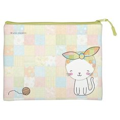 Папка на молнии Bruno Visconti "KITTEN AND BALL", Ф. А5+. 26СМ х 20СМ