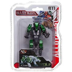 Робот-трансформер Junfa toys Хищник Волк WT-07123, зеленый