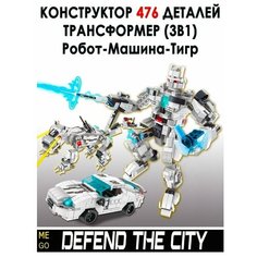 Конструктор Трансформеры 3 в 1 476 деталей Tank