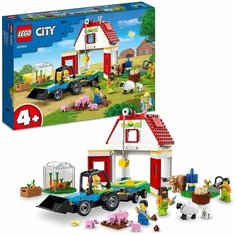 Конструктор LEGO CITY "Ферма и амбар с животными"