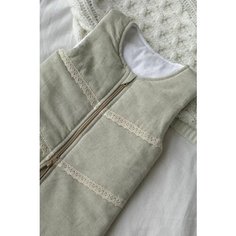 Спальный мешок детский льняной для детей от 0-1,5 лет Дом Снов