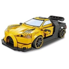 Конструктор/ Technic/ Bugatti/ Желтый спорткар Бугатти Широн/ 301 деталь/ KY6115/ ребенку Планета Конструкторов