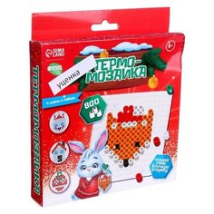 Термомозаика "Новогодние игрушки" с пинцетом Школа талантов