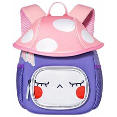 Рюкзак детский UEK.KIDS "Гриб" / Рюкзак дошкольный маленький / Ранец детский легкий , голубой розовый