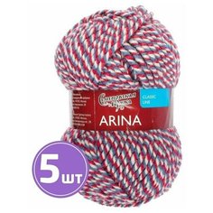 Пряжа Семеновская пряжа Arina (4615), мозаика, 5 шт. по 100 г