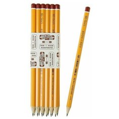 Карандаш Koh-I-Noor 1770 BLACK SUN 2B, чернографитный, 12 шт.