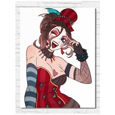 Картина по номерам на холсте игра Borderlands 2 - 11510 В 30x40