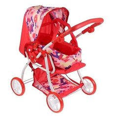 Коляска мет, 4х12,5см рез. корз, перен. рег: канапе, руч,59х35.5х62 Карапуз