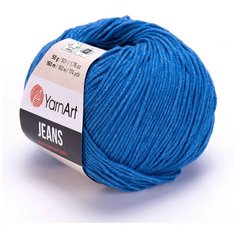 Пряжа YarnArt Jeans, 5 шт, (16 джинс) 55 % хлопок, 45 % акрил, 50 г, 160 м