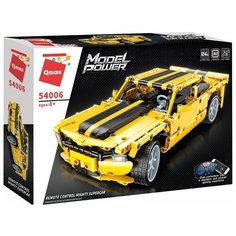 Конструктор QMAN Model Power Mighty Supercar на радиоуправлении C54006 подарок внуку, сыну, ребенку, подростку, племяннику