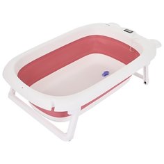 PITUSO Детская ванна складная 81,5 см, встроен. термометр Pink/Темно-розовый
