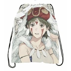 Сумка-мешок для обуви Принцесса Мононоке, Princess Mononoke №10 Migom