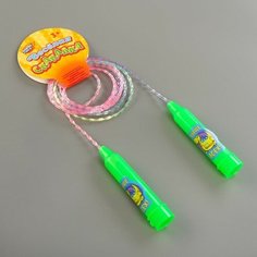 Скакалка детская «Выше всех», цвет зелёный Woow Toys