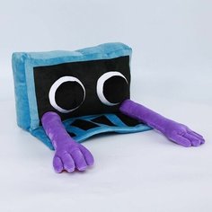 Мягкая игрушка Фиолетовый радужный друг из игры Roblox Радужные друзья (Rainbow friends), плюшевая игрушка монстр Purple для детей 25 см. Gift Emporium