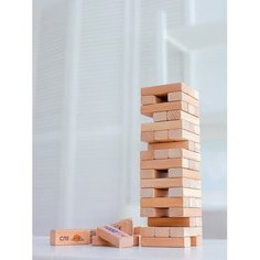 Настольная игра «Башня с ребусами», 54 элемента Мега Тойс