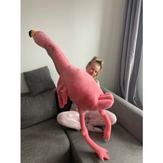 Игрушка подушка Фламинго обнимусь 150 см Toys Shop