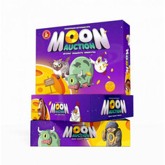 Игра настольная "Moon Auction" десятое королевство 04827/ДК