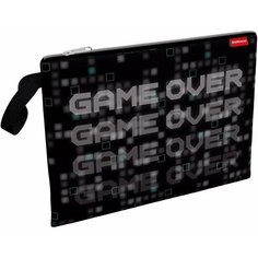 Папка текстильная на молнии ErichKrause Game Over, A4
