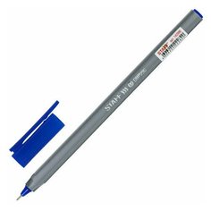 Ручка шариковая масляная STAFF EVERYDAY OBP-290, синяя, трехгранная, узел 0,7 мм, линия письма 0,35 мм, 48 шт