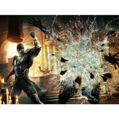 Плакат, постер на бумаге Mortal Kombat/Мортал Комбат/игровые/игра/компьютерные герои персонажи. Размер 21 х 30 см