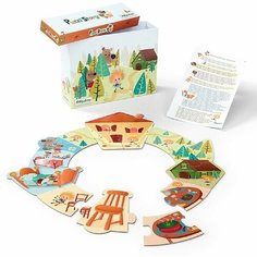 Пазл Lilliputiens Маша и три медведя