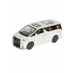 Машинка Toyota Alphard, белая, световые и звуковые эффекты, 1 шт Sweet Home