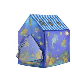 Палатка детская игровая 94х70х104 см "Водный мир" с шариками Oubaoloon (в коробке)
