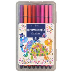 Фломастеры 24цв, FUNCOLOR 32-0050, 1 шт. Bruno Visconti