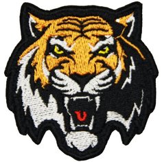 Нашивка, патч, шеврон "Тигр" 60x60mm PTC162 22 ПИНГВИНА
