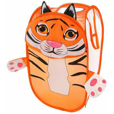 Корзина для игрушек Тигр, 34*55см, пакет Наша Игрушка