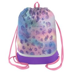 Berlingo Мешок для обуви Diamonds MS1009, сиреневый