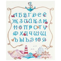 Набор для вышивания "Морской алфавит", 35x45,5 см, PANNA