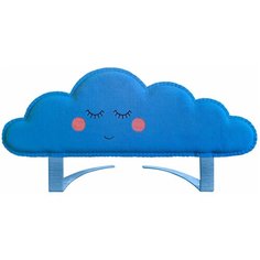 Ограничитель для кровати Облачко, цвет голубой (на матрас 13-15 см) Whitecloudshop
