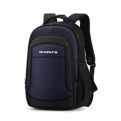 Школьный рюкзак мужской с отделением для ноутбука 15,6 дюйма Snoburg Blow синий